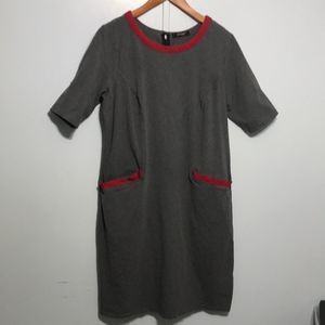 eShakti Longed Sleeved Dress with Pockets